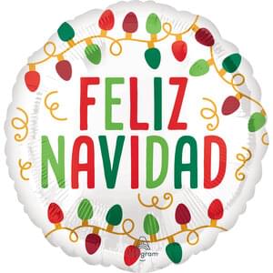 Feliz Navidad Mylar - 18"