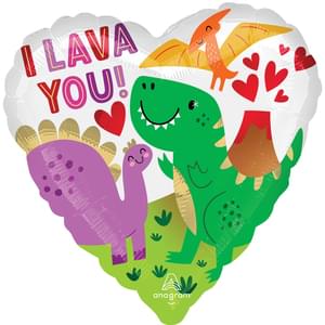 I Lava You Dino - 18"