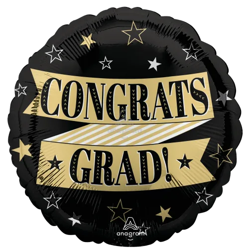 18" congrats to the grad mylar