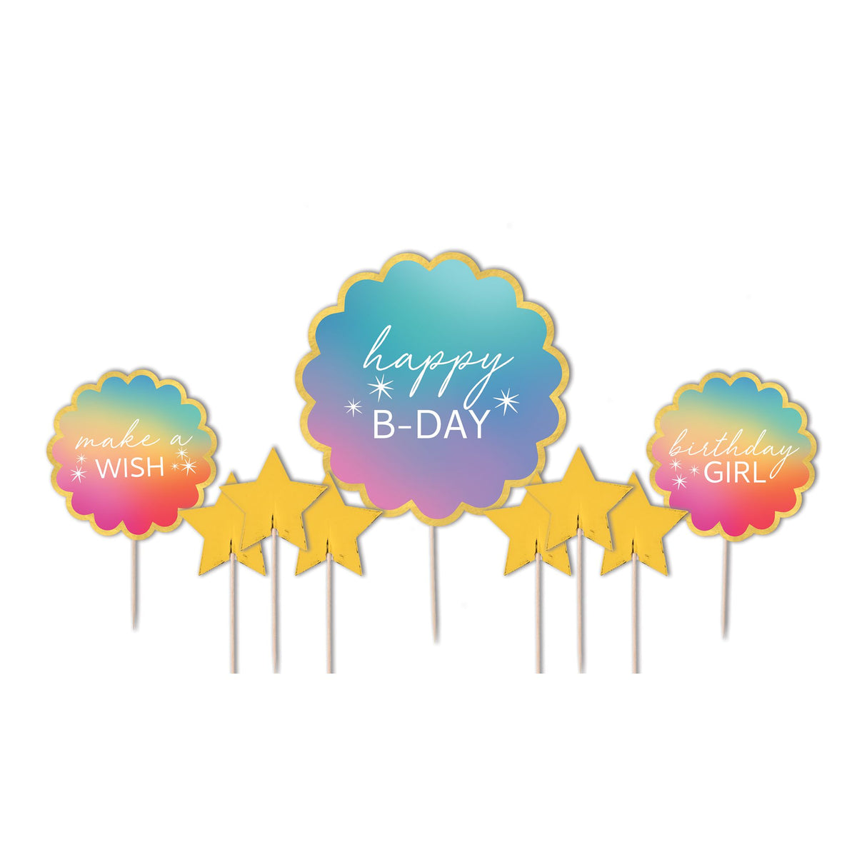Digital Dream Cake Topper