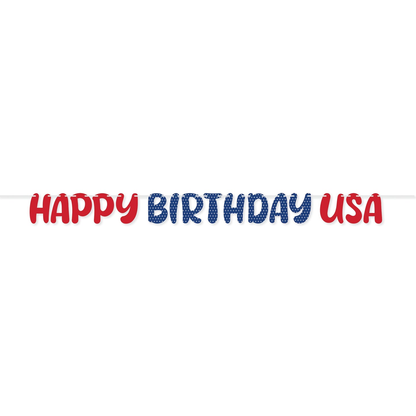 USA 250th Birthday Banner