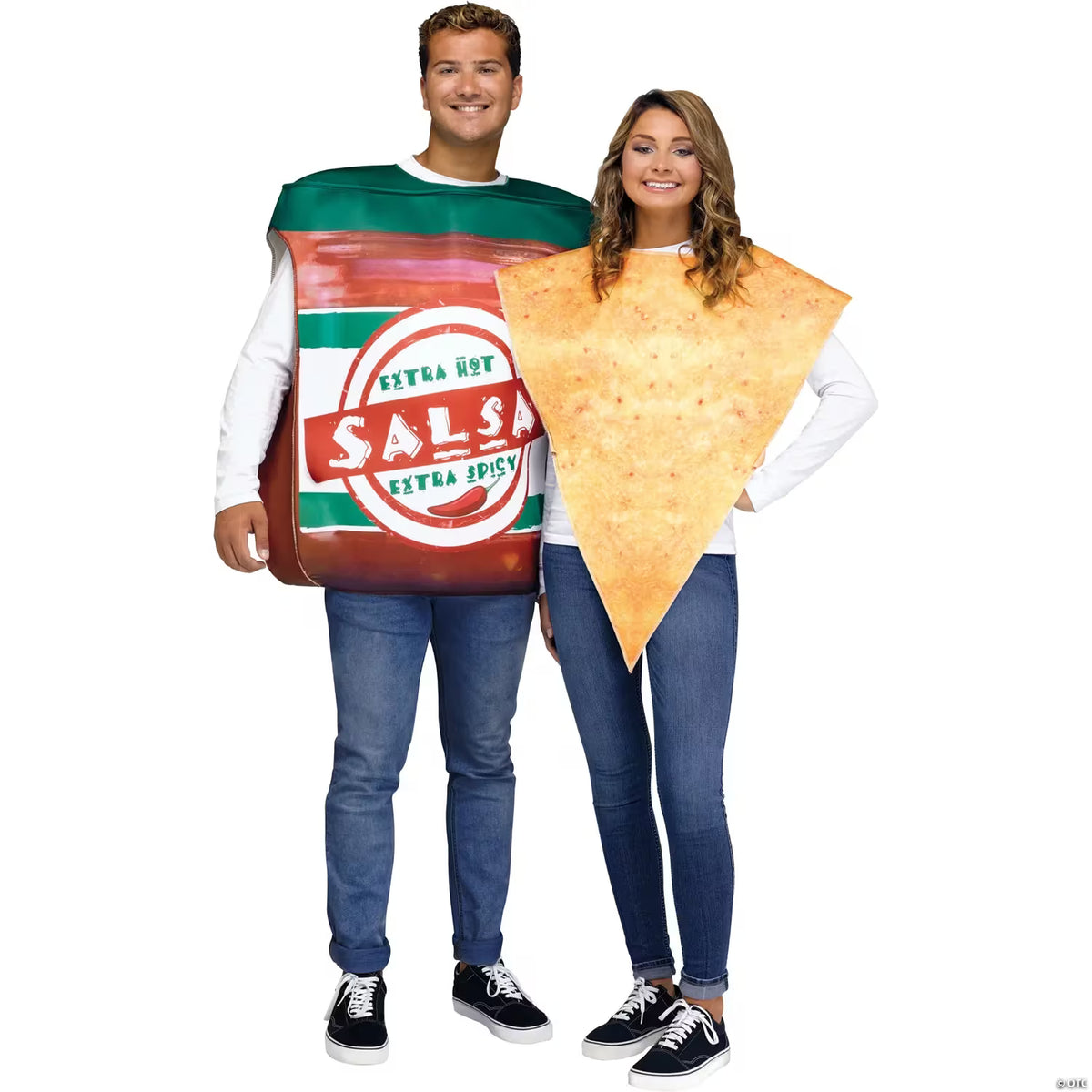 Adults Chip & Salsa Couples Costumes - One Size