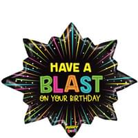 29" Supershape Mylar - Mighty Birthday Blast