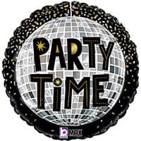 18" Mylar - Party Time Disco