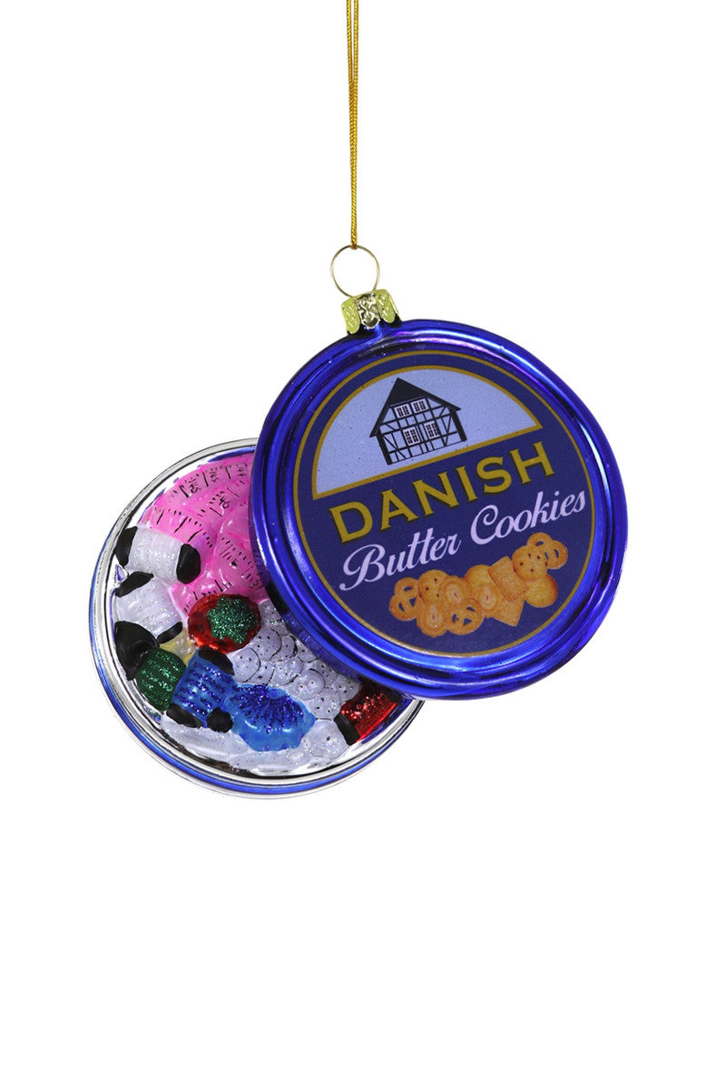 Ornament - Danish Cookie Tin (Sewing Notions)