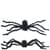 50" Black Furry Spider