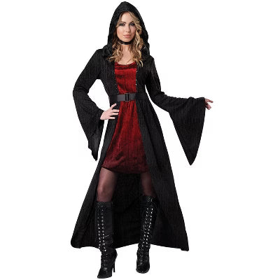 Adult Costume - Hooded Vampire Dress