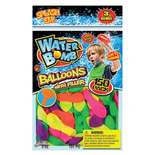 Waterbomb - Water Balloons 150ct w/ Filler