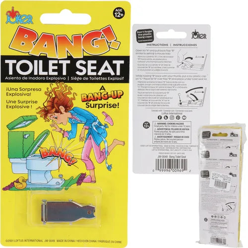 Gag Gift - Bang Toilet Seat