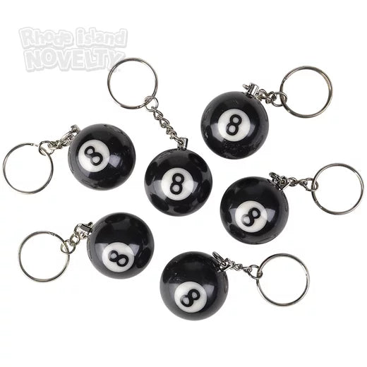 Eight Ball Keychain
