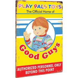 Child's Play 2 Metal Sign