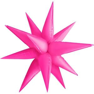 26" Starburst - Neon Pink