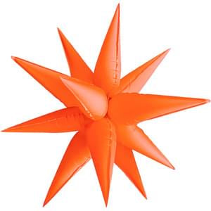 26" Starburst - Neon Orange