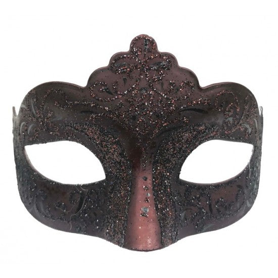 Burgundy Venetian Mask