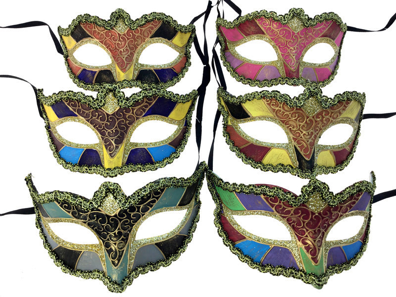 Multicolor Masquerade Mask - Assorted