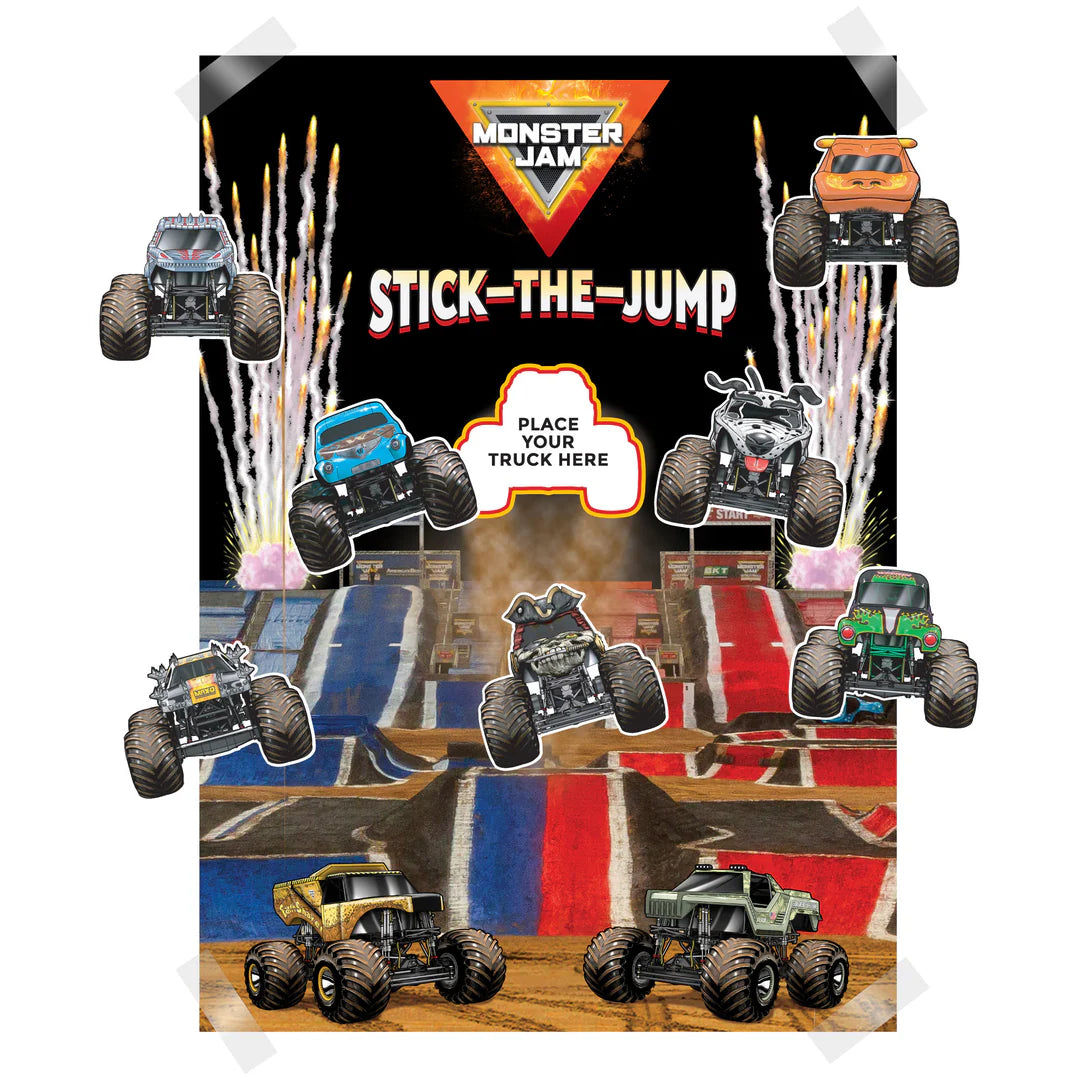 Monster Jam - Stick the Jump Party Game