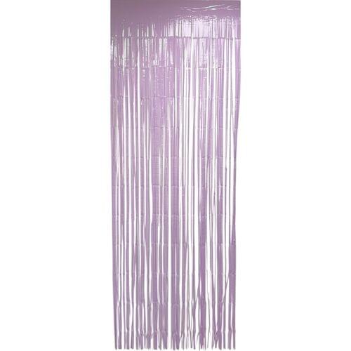 Foil Fringe Curtain - Pastel Purple