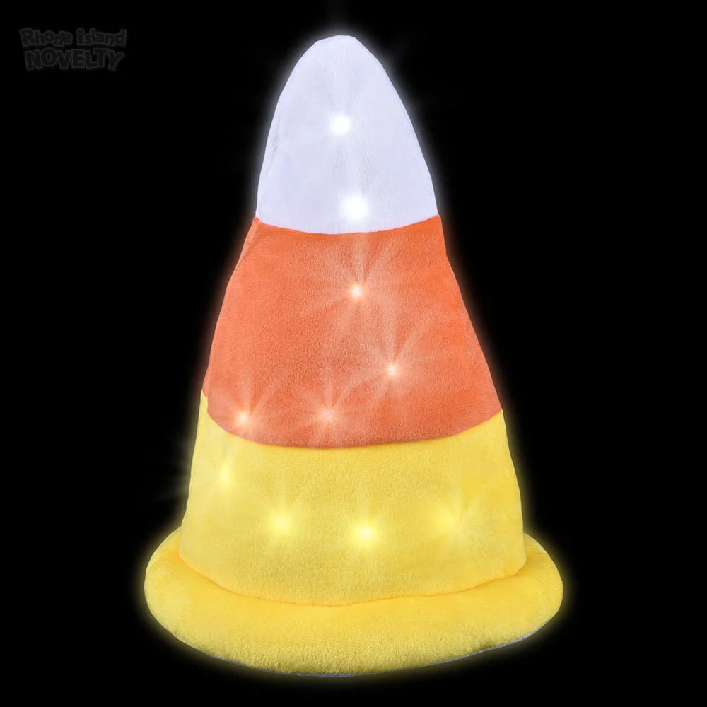 Light-up Candy Corn Hat