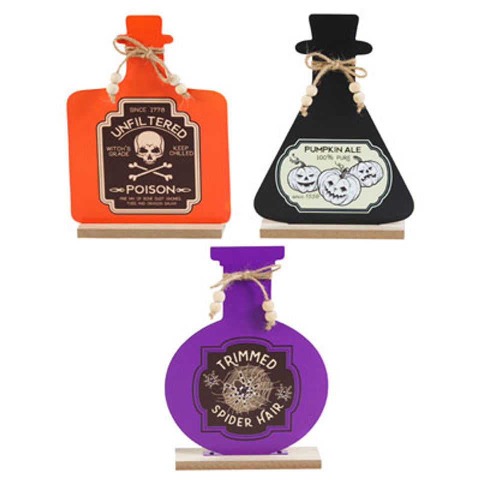 Potion Bottle Table Decor - Assorted