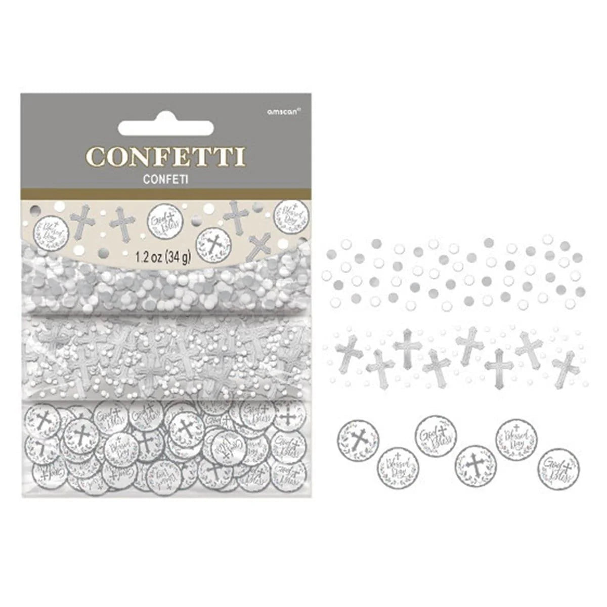 3pk Confetti - Christening