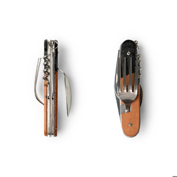 Bunk House - Pocket Picnic Fold-Out Camp Utensil