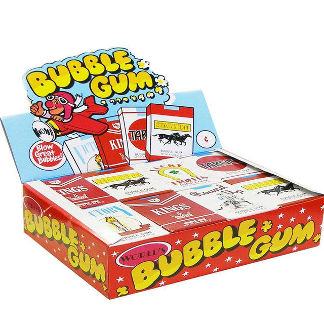 Candy Cigarettes Bubble Gum