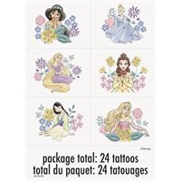 Disney Princess - Tattoos 24ct