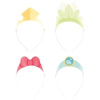 Disney Princess - Paper Tiara Headband 4ct