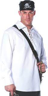 Lace Front Pirate Shirt