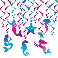 Mermaid - Whirls 12pcs