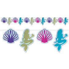 Mermaid & Seashells - Streamer 9ft