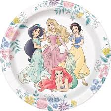 Disney Princess - Dessert Plates 8ct