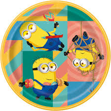 Minions - Dessert Plates 8ct