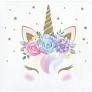 Unicorn Baby - Beverage Napkins