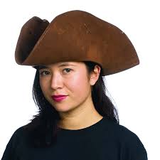 Pirate Hat with Adjustable Brim