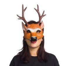 Deer Half Mask