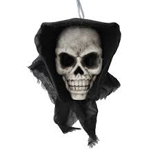 Hanging Décor - Classic Skull Head with Crowl