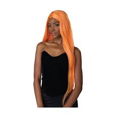 Extra Long Cosplay Wig 40" - Orange