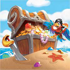 Lunch Napkins 16ct - Pirate Treasure