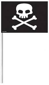 Flag Picks 8ct - Pirate Treasure