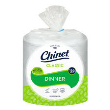 Chinet - Classic Dinner Plates 165ct