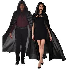 Hooded Cape - Black