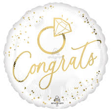 18" Mylar - Congrats