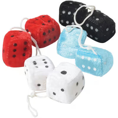 Fuzzy Dice - 1 1/2"