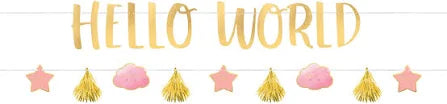 Hello World - Pink Banner Kit