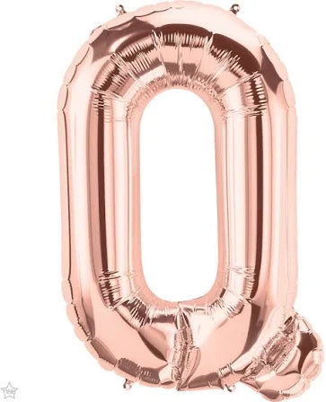37" Rose Gold Letter - Q