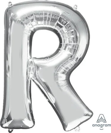 37" Silver Letter - R