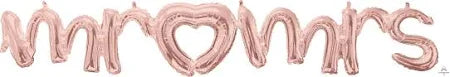 Air-Filled Decoration - mr <3 mrs
