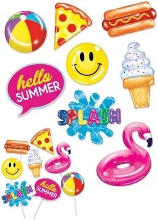 Pool Party - Cutouts & Photo Props