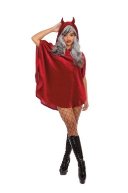 Hell Yeah Poncho - Red